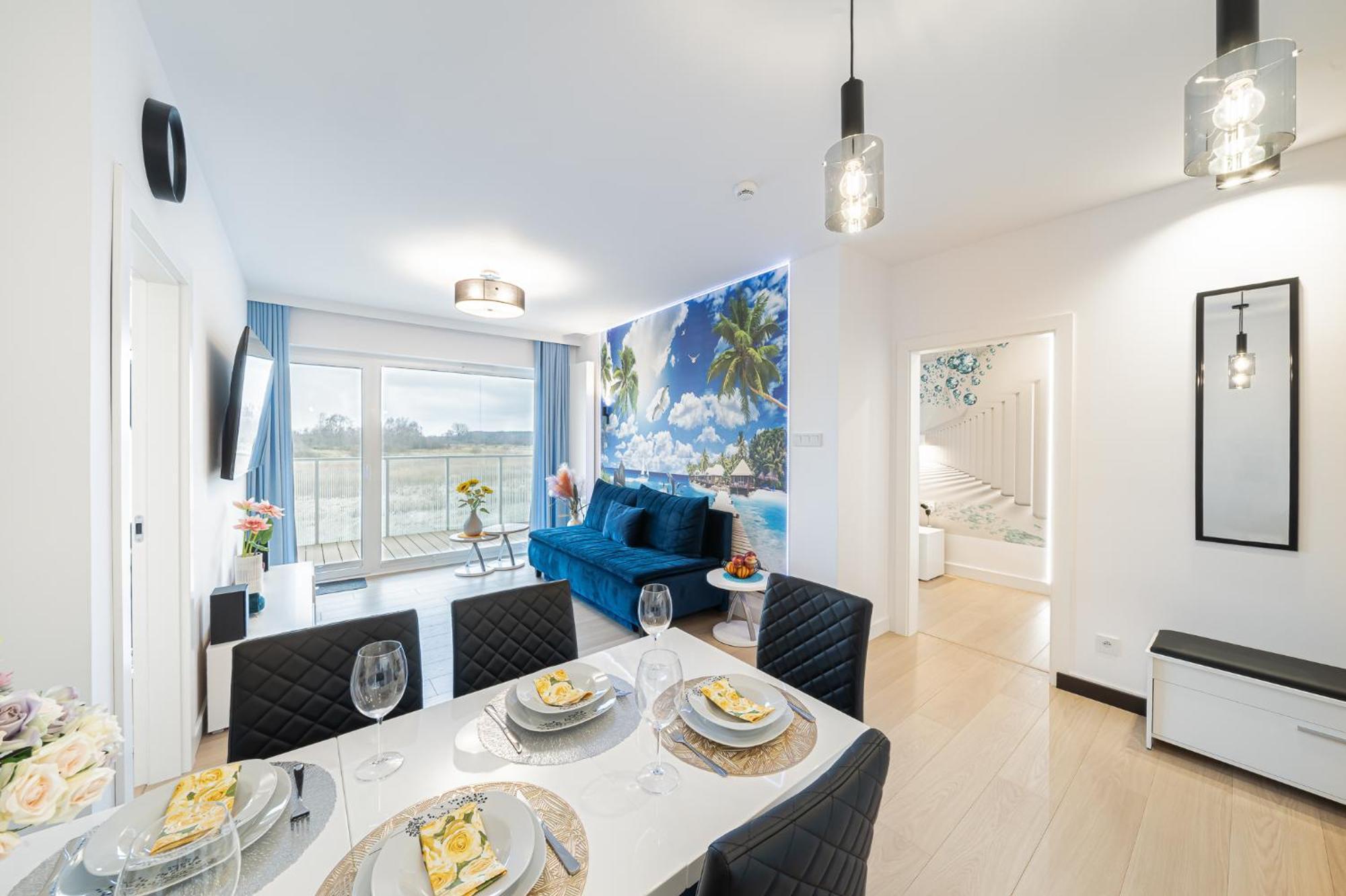 Lulu Apartments - Finn - Apartament 3Pokojowy Polanki Aqua, Basen Silownia I Garaz W Cenie コウォブジェク エクステリア 写真